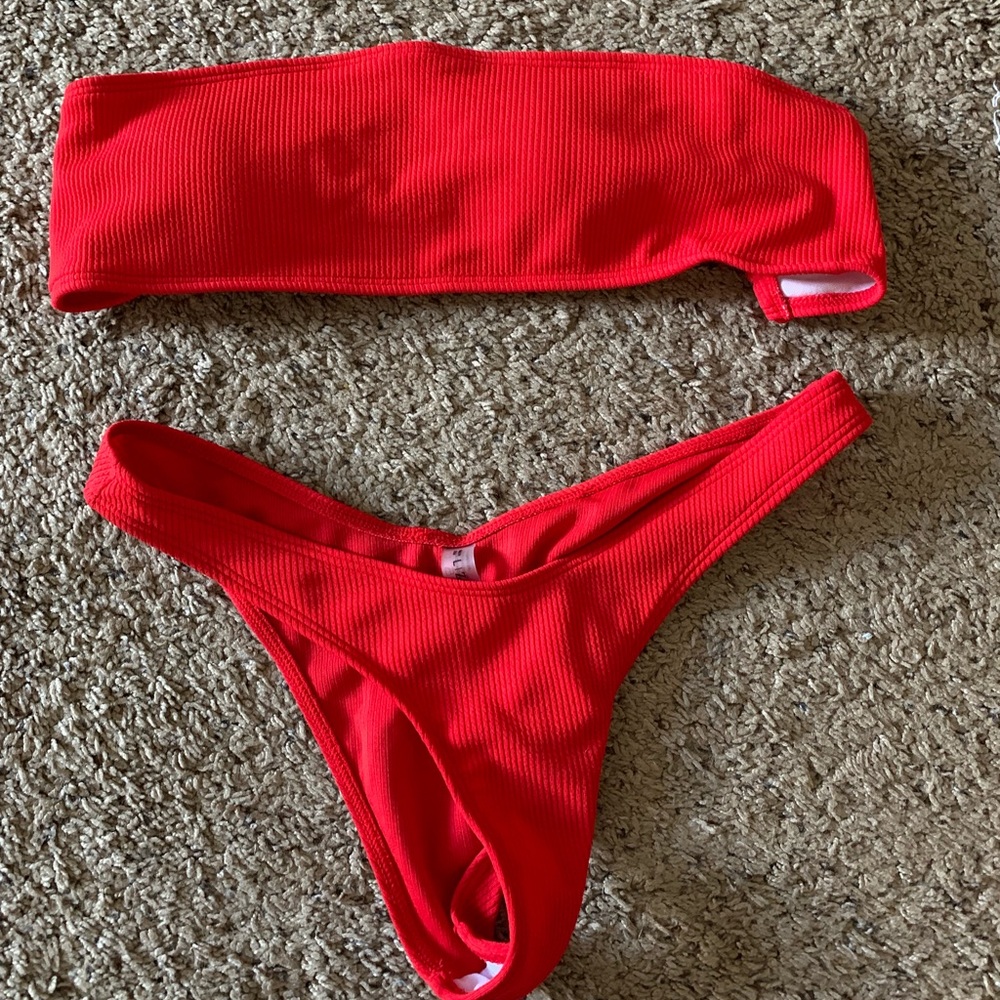 Cheeky Red Bikini